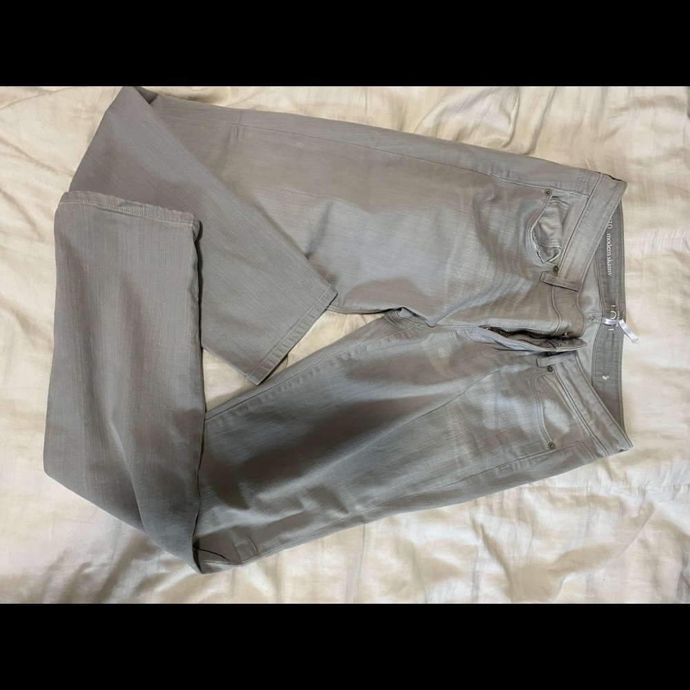 Loft Modern Skinny Gray Jeans